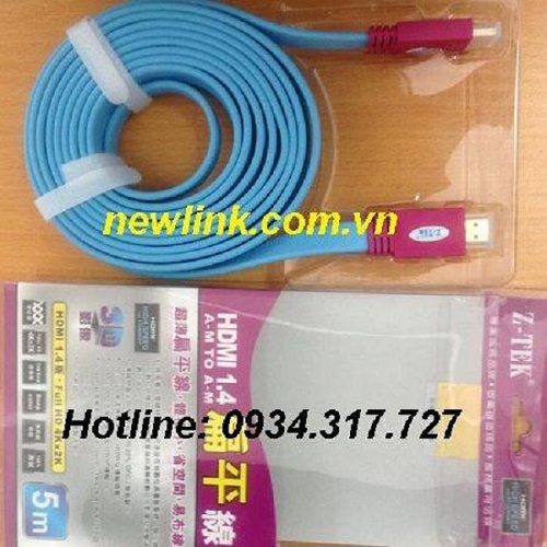 Cáp hdmi 3m z-tek Full HD 1080 chính hãng